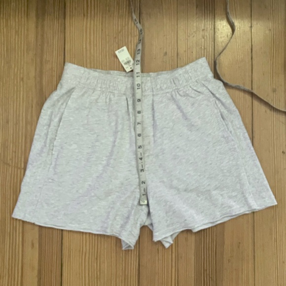 NWT Aerie Let Loose Fleece Shortie In Light Heather Grey Sz XS. - Picture 10 of 12